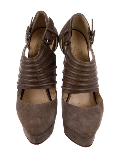 Christian Louboutin Suede Pumps