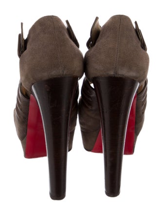 Christian Louboutin Suede Pumps