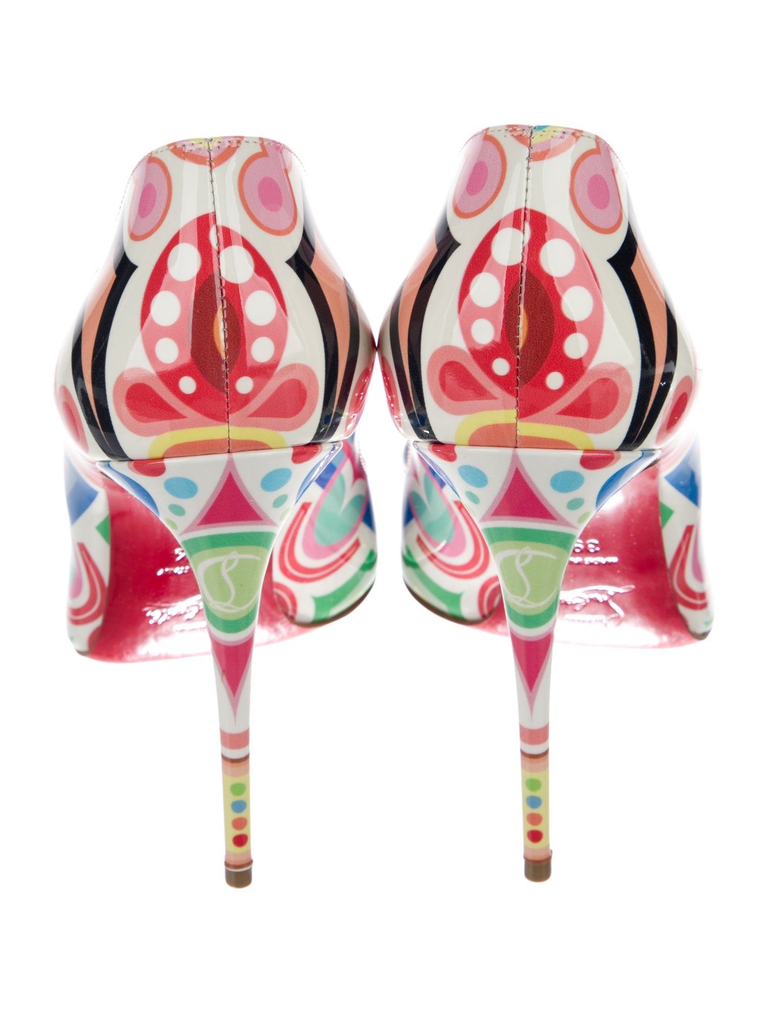 Christian Louboutin Hot Chick - 100 Patent Leather Pumps