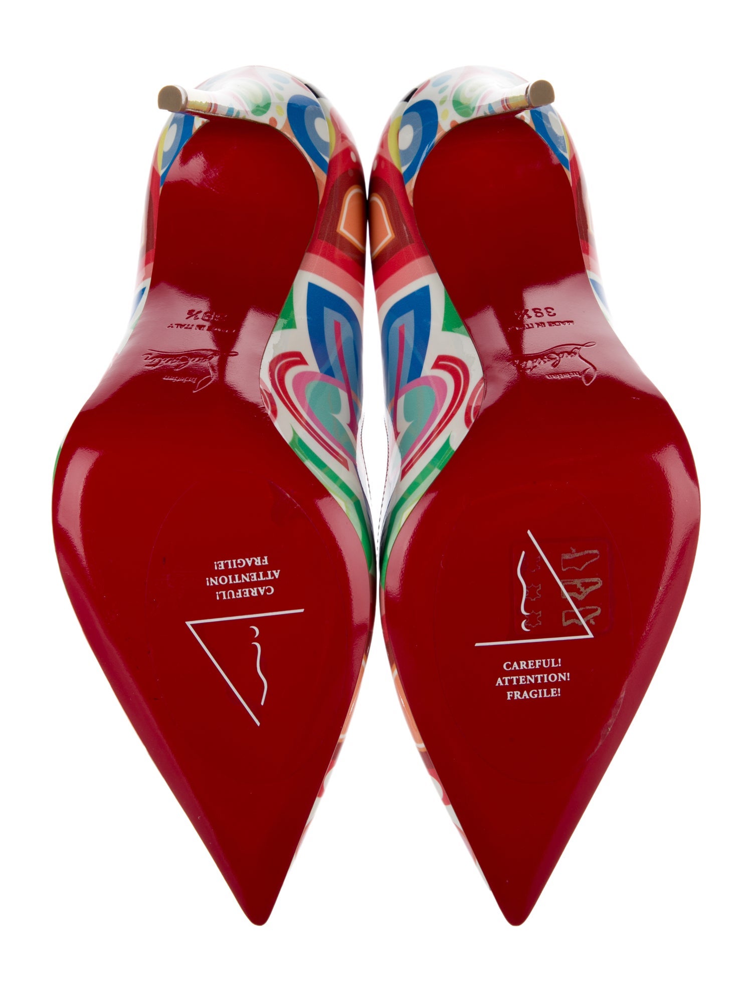 Christian Louboutin Hot Chick - 100 Patent Leather Pumps