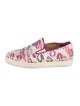 Christian Louboutin Spike Accents Canvas Sneakers