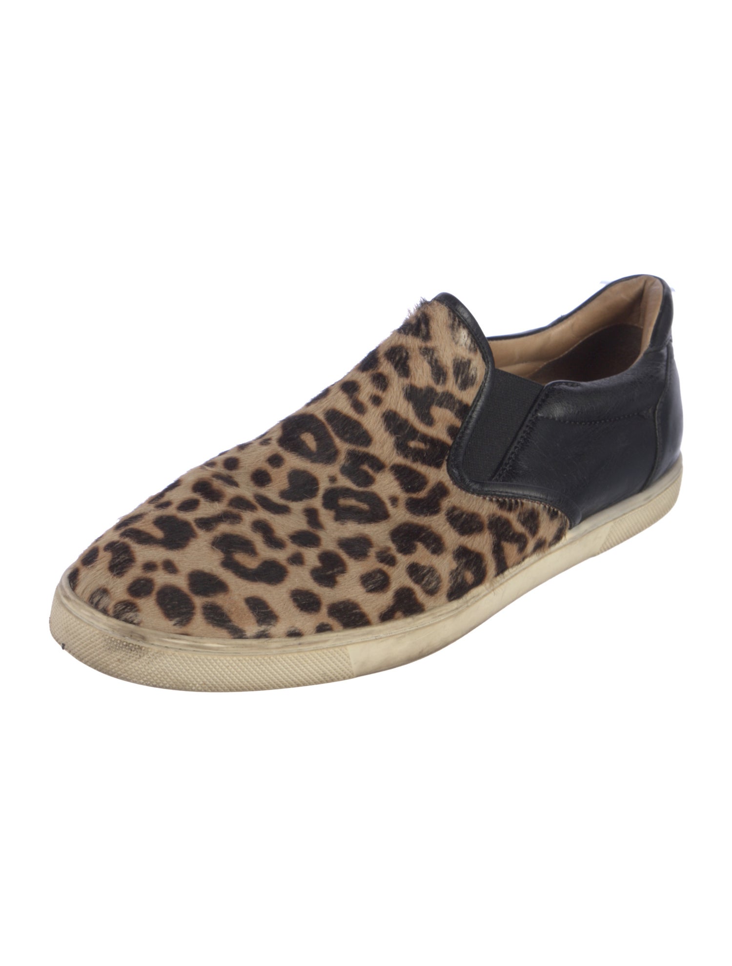 Christian Louboutin Ponyhair Animal Print Sneakers