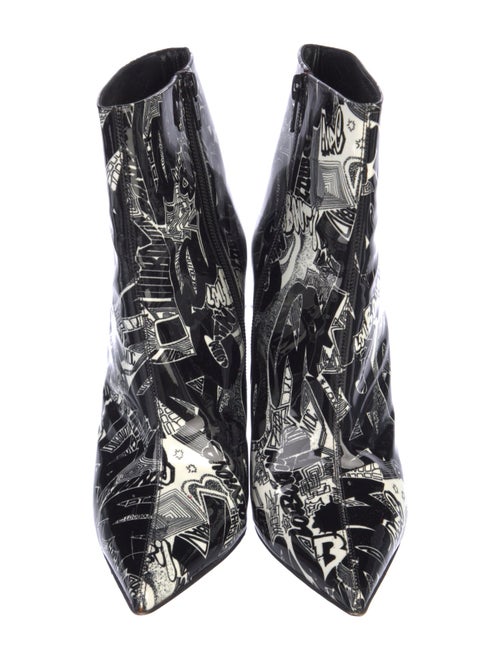 Christian Louboutin Patent Leather Printed Pumps