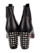 Christian Louboutin Spike Accents Leather Boots