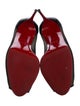 Christian Louboutin Mesh Leather Trim Embellishment Pumps
