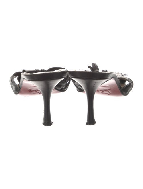 Christian Louboutin Leather Slides