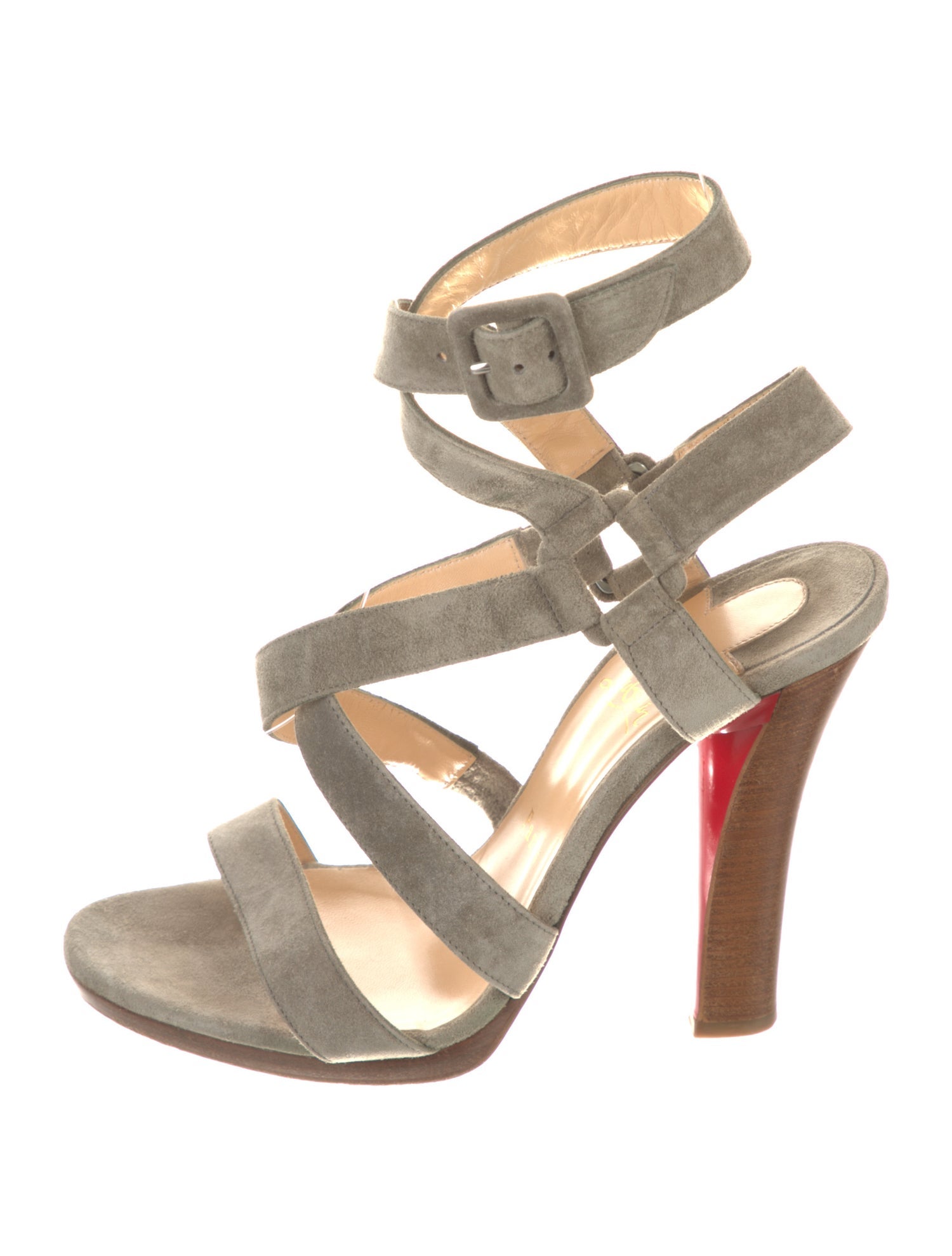 Christian Louboutin Suede Sandals