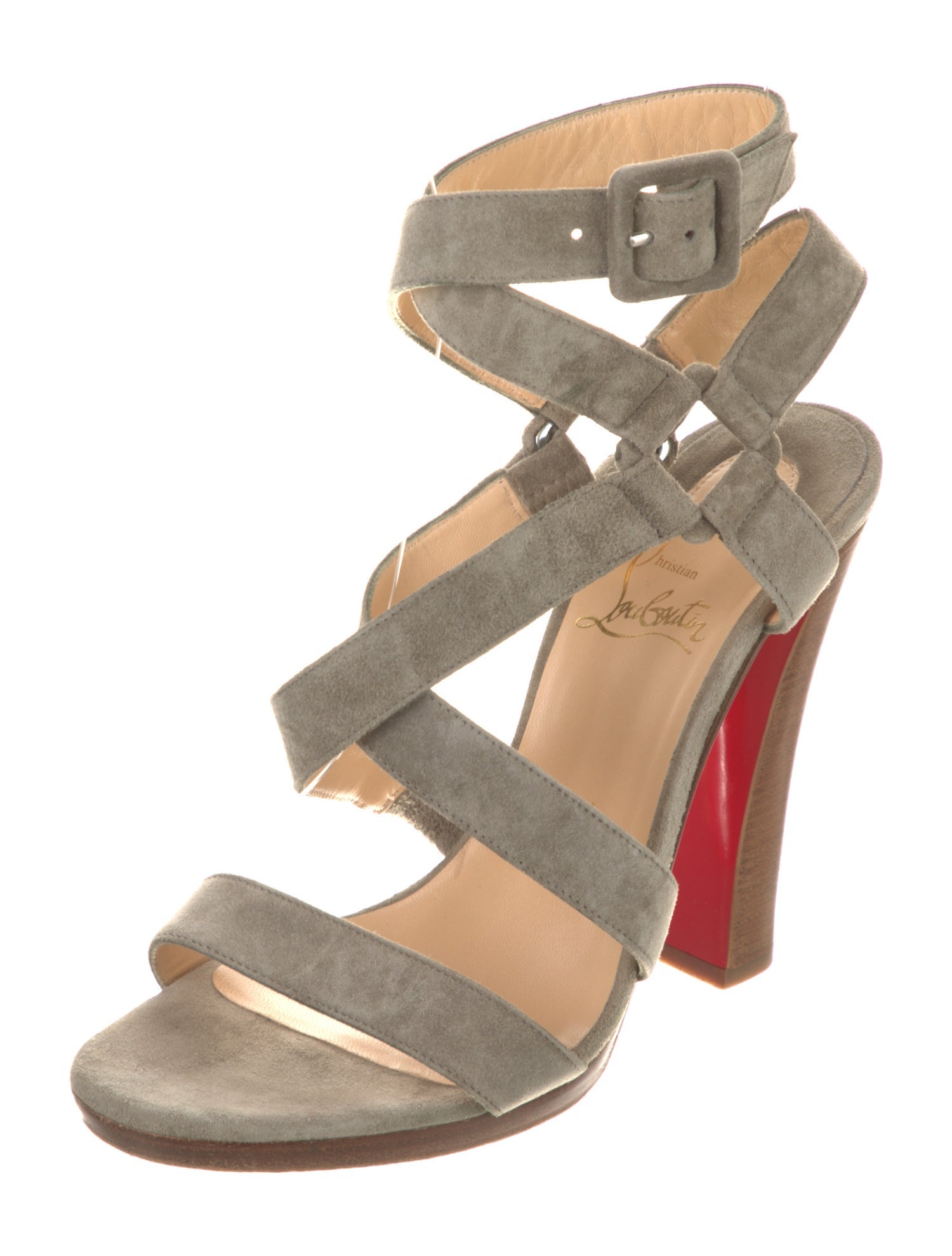 Christian Louboutin Suede Sandals