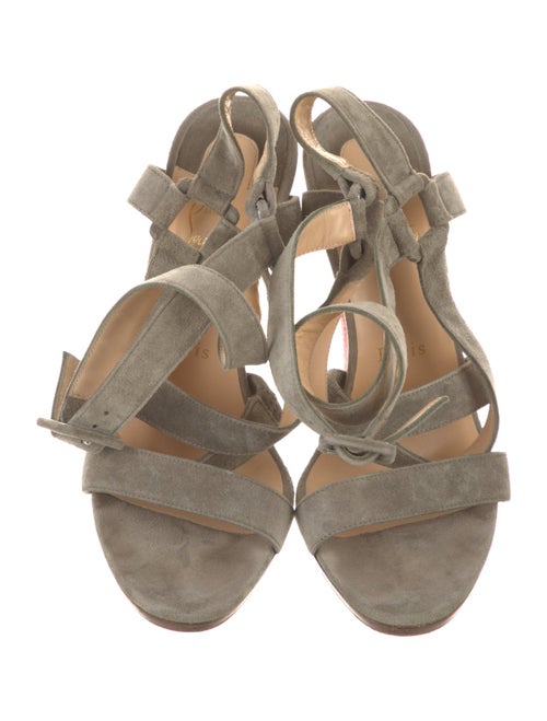 Christian Louboutin Suede Sandals