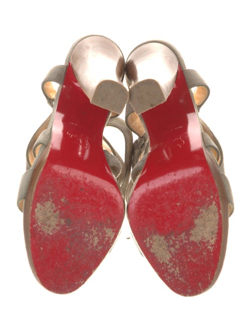Christian Louboutin Suede Sandals
