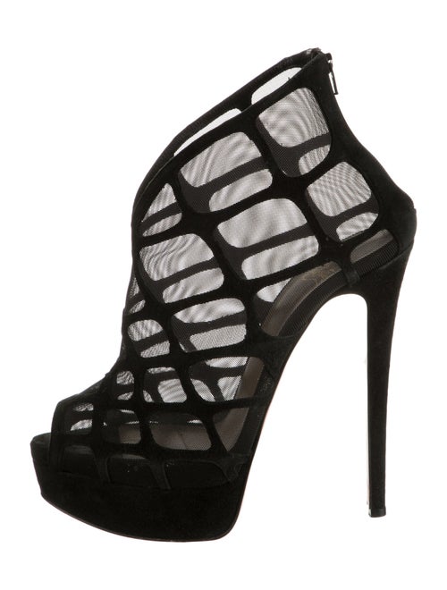 Christian Louboutin Mesh Boots