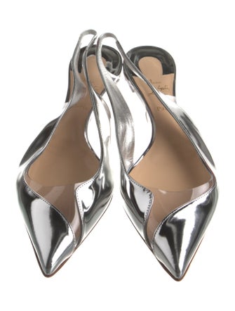Christian Louboutin Patent Leather Slingback Flats