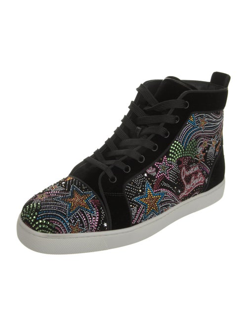 Christian Louboutin Leather Patterned Sneakers w/ Tags