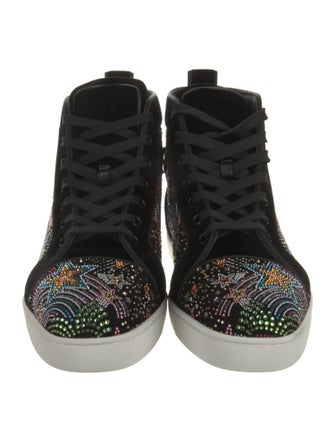 Christian Louboutin Leather Patterned Sneakers w/ Tags