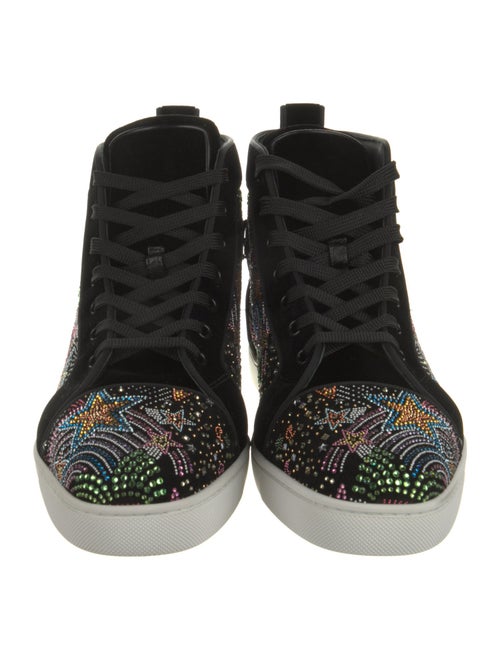Christian Louboutin Leather Patterned Sneakers w/ Tags