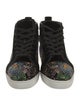 Christian Louboutin Leather Patterned Sneakers w/ Tags