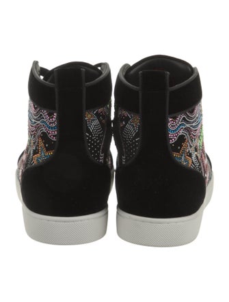 Christian Louboutin Leather Patterned Sneakers w/ Tags
