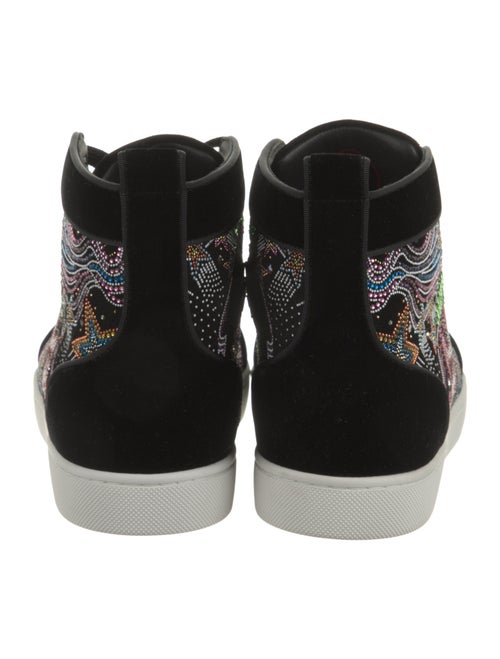 Christian Louboutin Leather Patterned Sneakers w/ Tags