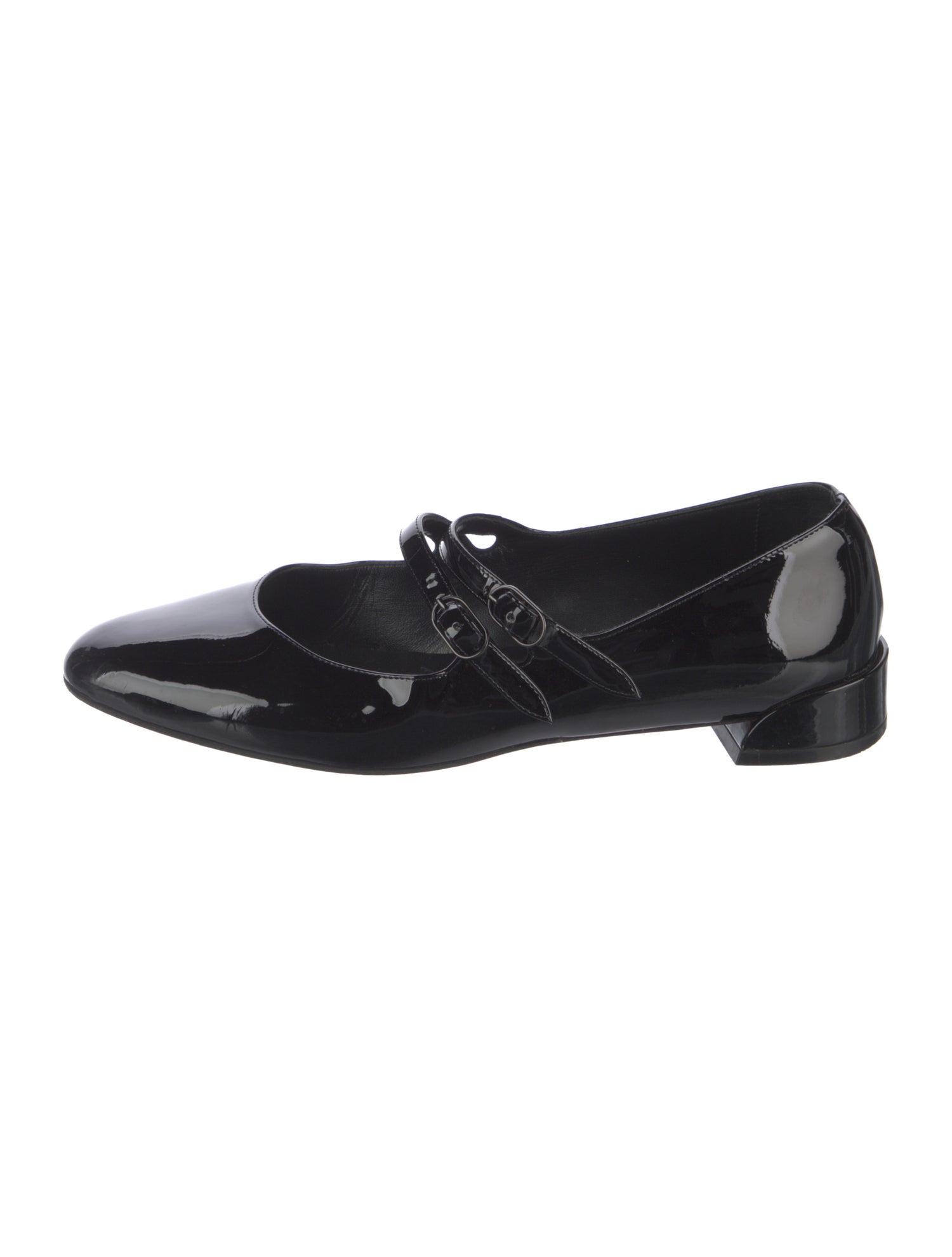 Christian Louboutin Patent Leather Mary Jane Flats
