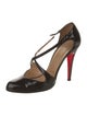 Christian Louboutin Patent Leather D'Orsay Pumps
