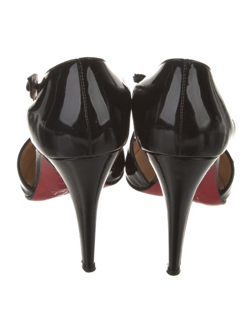 Christian Louboutin Patent Leather D'Orsay Pumps