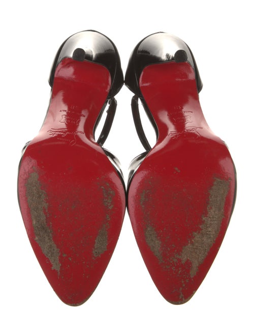 Christian Louboutin Patent Leather D'Orsay Pumps
