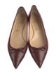 Christian Louboutin Spike Accents Leather Ballet Flats