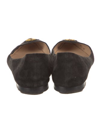 Christian Louboutin Suede Flats