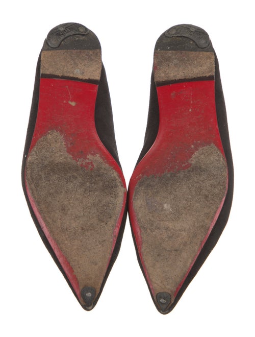 Christian Louboutin Suede Flats