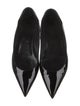 Christian Louboutin Patent Leather Scalloped Accent Ballet Flats