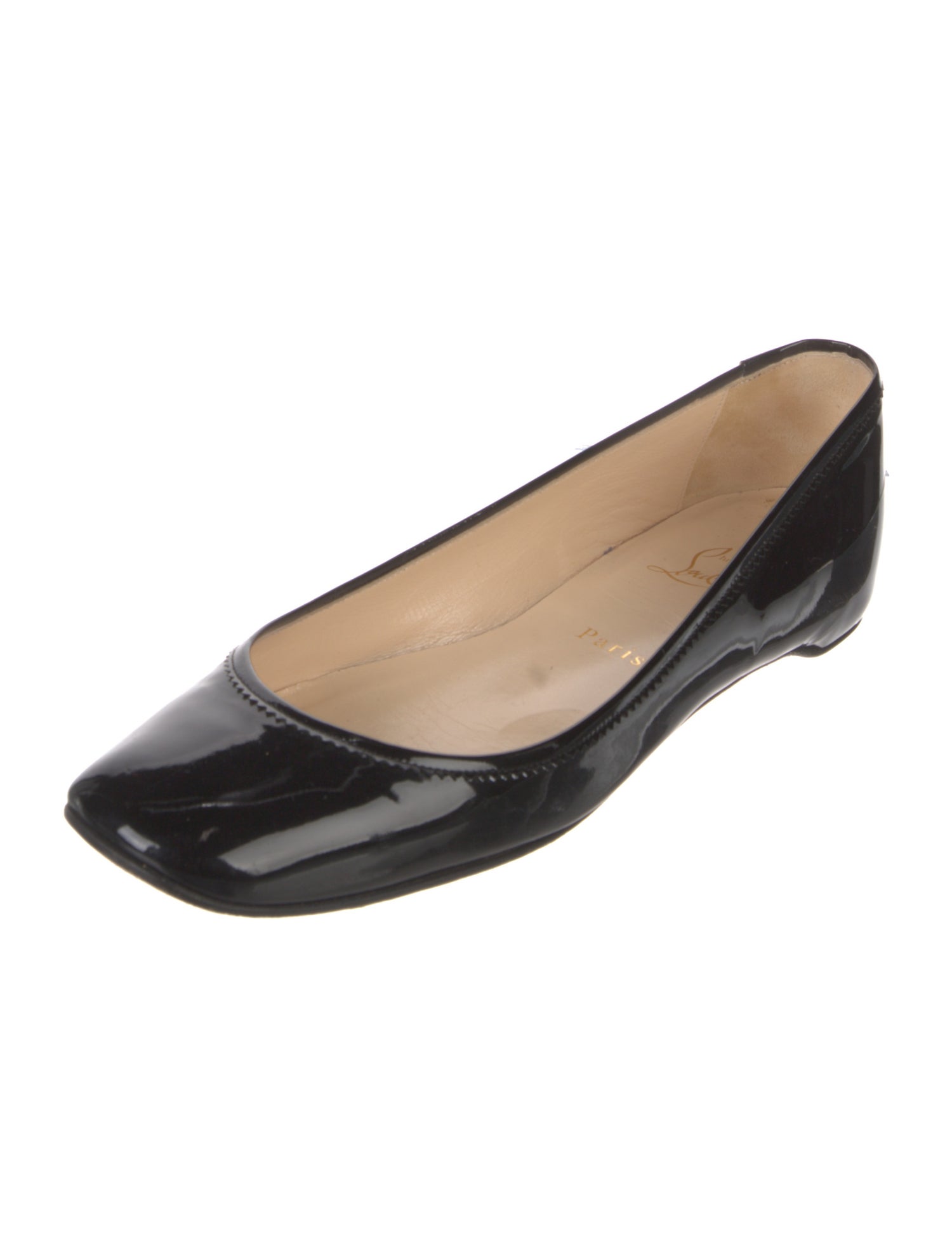 Christian Louboutin Patent Leather Ballet Flats