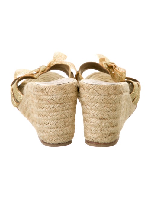 Christian Louboutin Glitter Accents Espadrilles