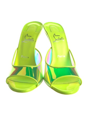 Christian Louboutin PVC Slides