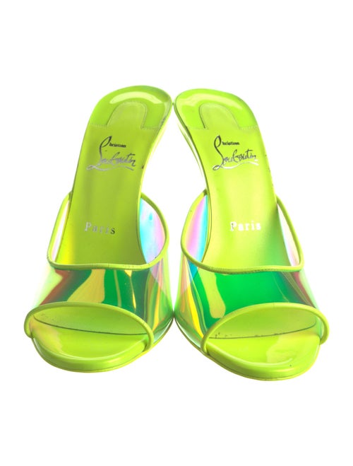 Christian Louboutin PVC Slides