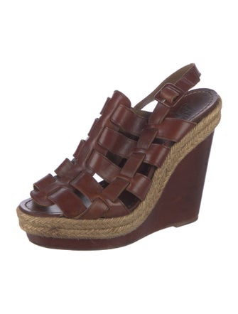 Christian Louboutin Leather Espadrilles