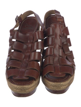 Christian Louboutin Leather Espadrilles