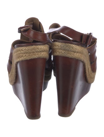 Christian Louboutin Leather Espadrilles