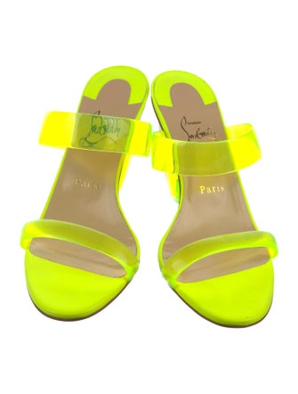 Christian Louboutin PVC Slides