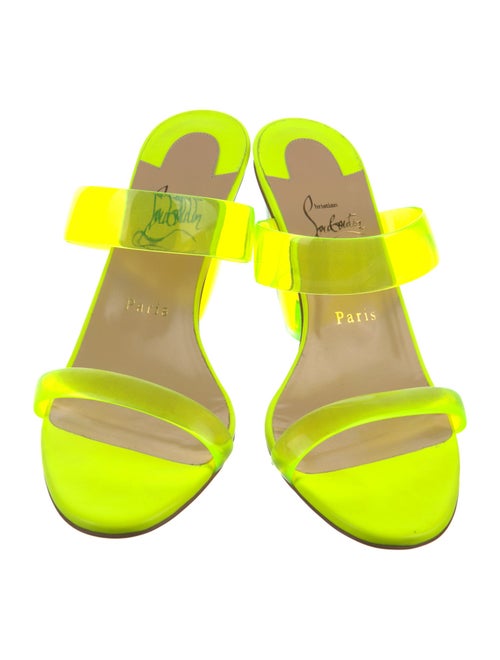 Christian Louboutin PVC Slides
