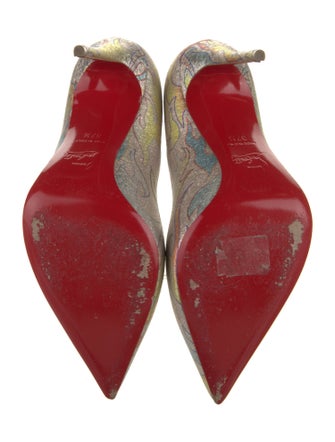 Christian Louboutin Printed Pumps