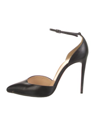 Christian Louboutin Leather D'Orsay Pumps