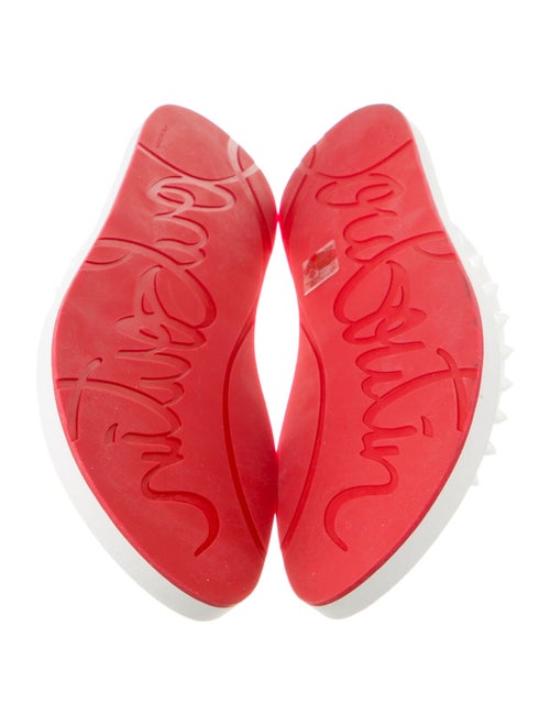 Christian Louboutin Spike Accents Rubber Flip Flops