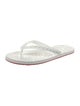 Christian Louboutin Spike Accents Rubber Flip Flops
