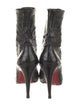 Christian Louboutin Leather Lace-Up Boots