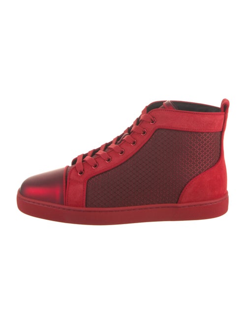 Christian Louboutin Colorblock Pattern Sneakers