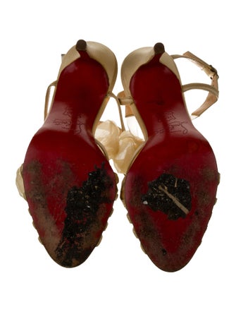 Christian Louboutin Satin Sandals