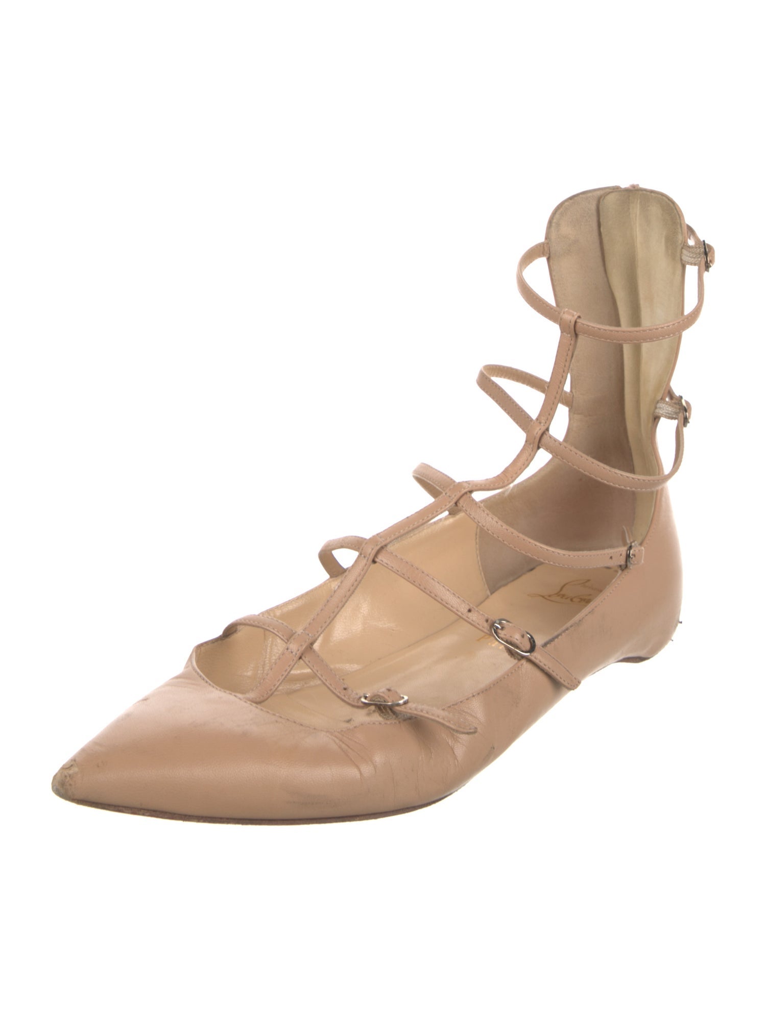 Christian Louboutin Leather Flats