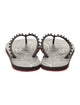 Christian Louboutin Rubber Studded Accents Flip Flops