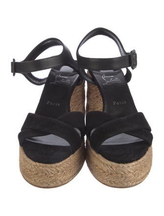 Christian Louboutin Suede Espadrilles
