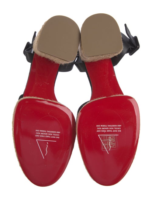 Christian Louboutin Suede Espadrilles